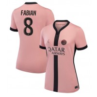 Paris Saint-Germain Fabian Ruiz #8 3rd trikot Frauen 2024-25 Kurzarm